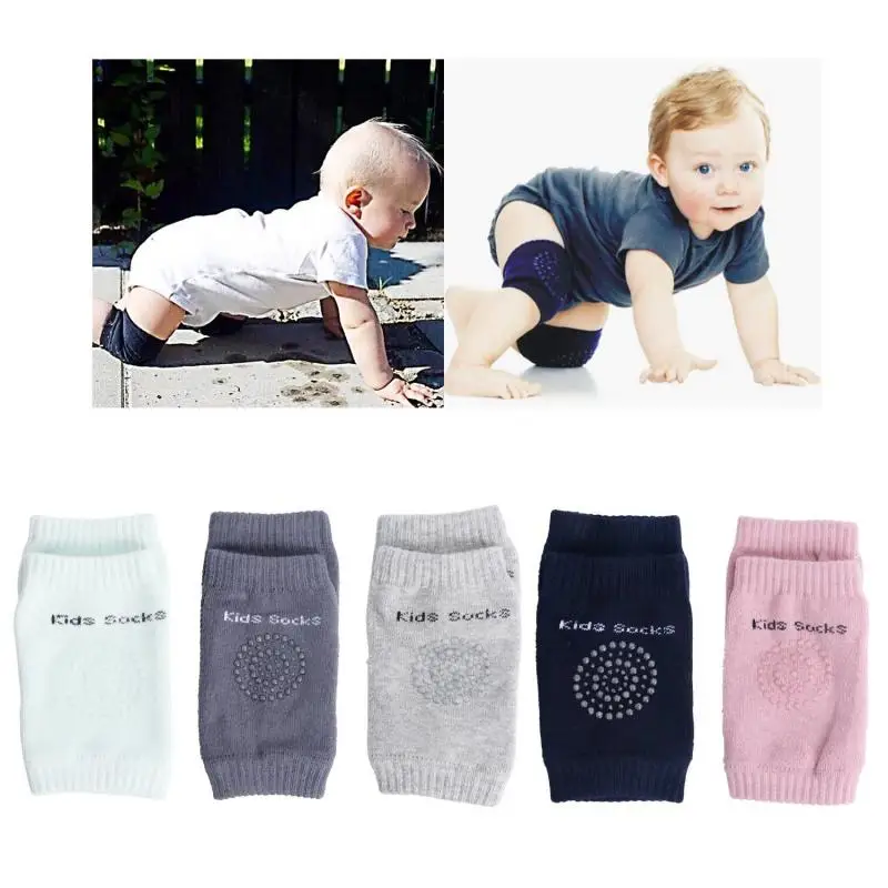 Toddler Socks Short Kneepad Crawling Protector Crawling Baby Socks Baby