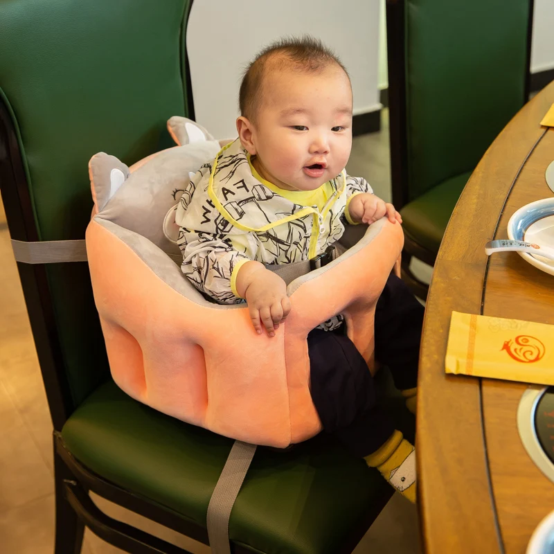 

Portable Baby Dining Chair Cartoon Multifunctional Baby Car Seat, Can Fix BB Stool Baby Chair Learn To Sit On The Sofa