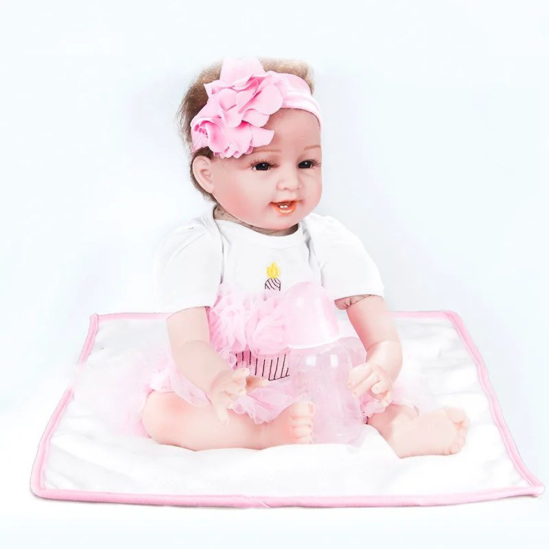 Obe Reborn Baby Doll модель Младенческая горячая Распродажа рекомендуется 55 см