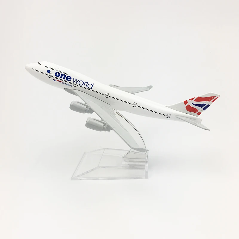1/400 масштаб British Airways One World Boeing 747 B747 модель самолета воздушный пассажирский детский коллекционный металлический самолет модель самолета