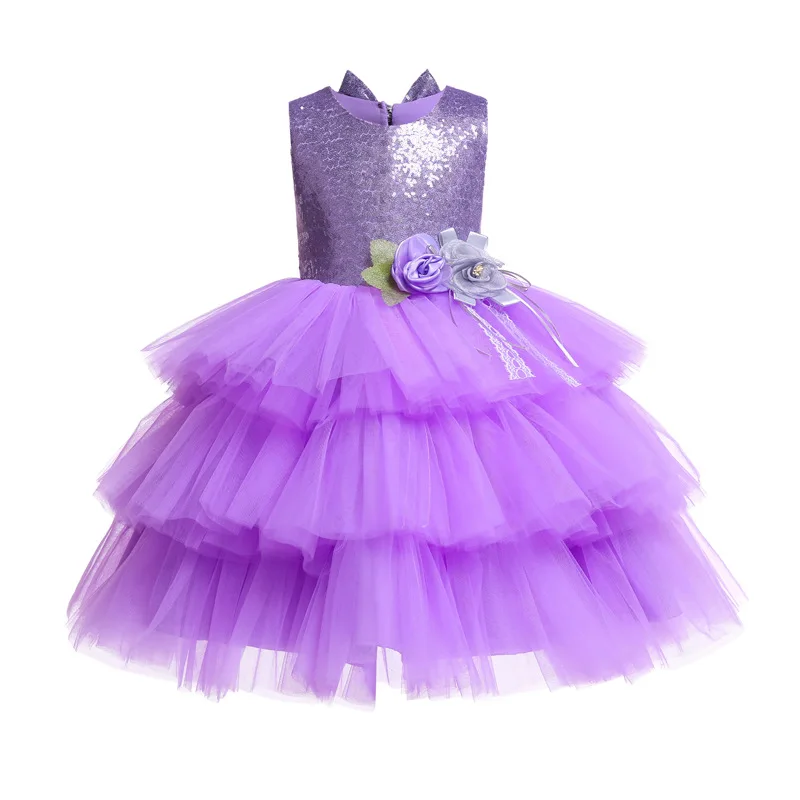 

Fancy Kids Clothes Girls Dresses for Birthday Wedding Party Show Children Princess Ball Gowns Toddler Eleghant Graduation Dress