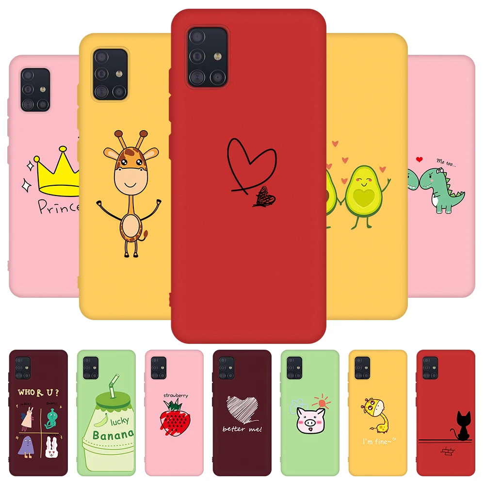 Чехлов из термопластичного полиуретана (TPU чехол для samsung Galaxy A71 A51 A90 A80 A70 A50S A50 A40 A30S