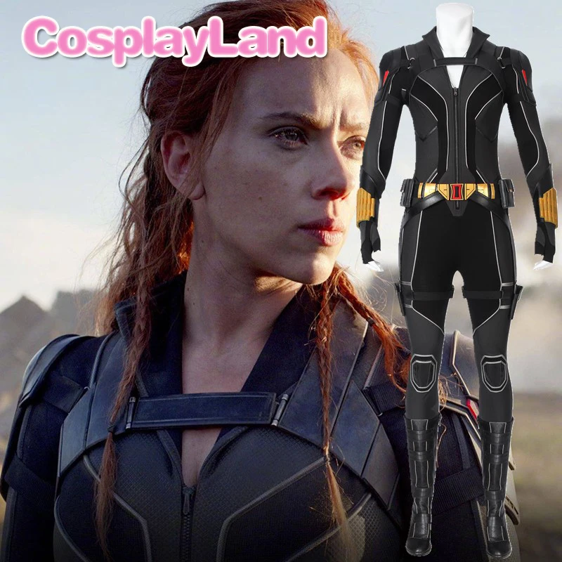 Черная Вдова 2020 костюм косплей Наташа романофф наряд Хэллоуин Карнавальный