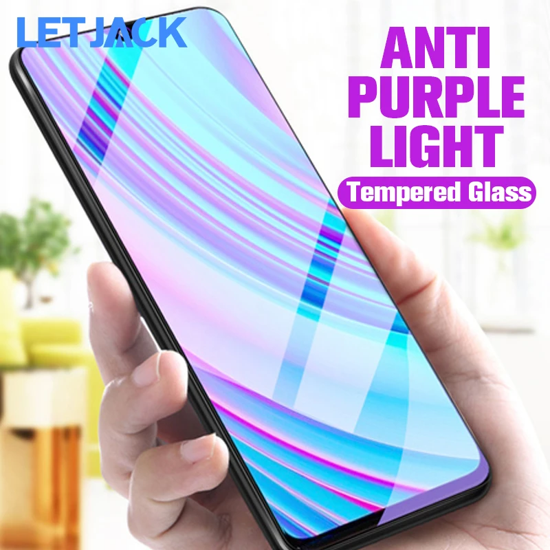 

Anti Purple Tempered Glass for OPPO Realme X 3 Pro Screen Protector Film for OPPO A59 A59S A79 A83 A57 A77 K1 AK1 K3 A9X Glass