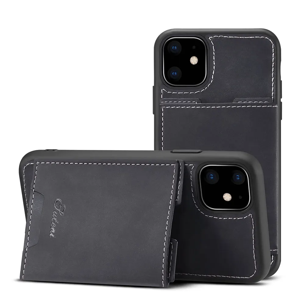 PU кожаный флип защитный чехол для мобильного iPhone 11Pro 5," 11 6,1" 11Pro MAX 6," карта Solt дизайн, чехол для телефона для iPhone 11
