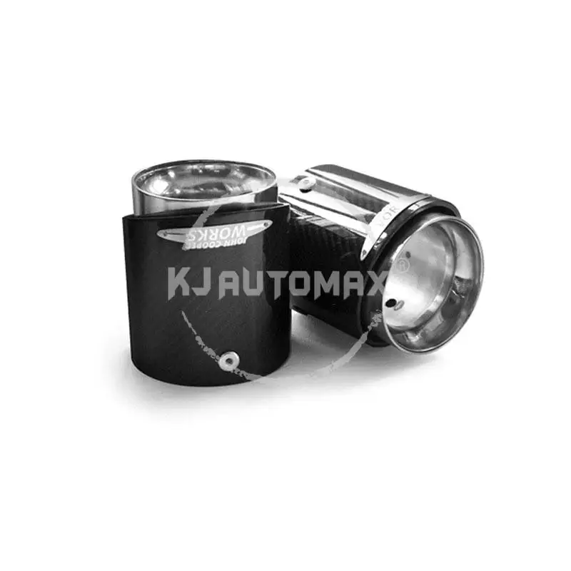KJAUTOMAX для Mini Cooper R55 R56 R60 R61 F54 F55 F56 отделка выхлопной трубы из углеродного