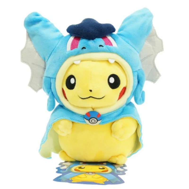 Takara Tomy Покемон плюшевый мультфильм Gyarados косплей Пикачу Peluche Mega Charizard хлопок мягкие животные куклы игрушки подарки