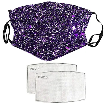 

22 Patterns Mouth Masks Adults Fashion Printed Reusable Washable Breathable Adjustable Face Mask With 2 PCS Filters Mascarillas