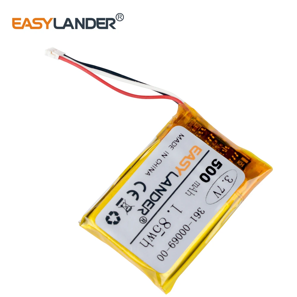 Батарея Easylander 3 7 V 500mAh 361 00069 00 для Garmin Barklimiter Deluxe Delta Sport тренировочный ошейник GAB102