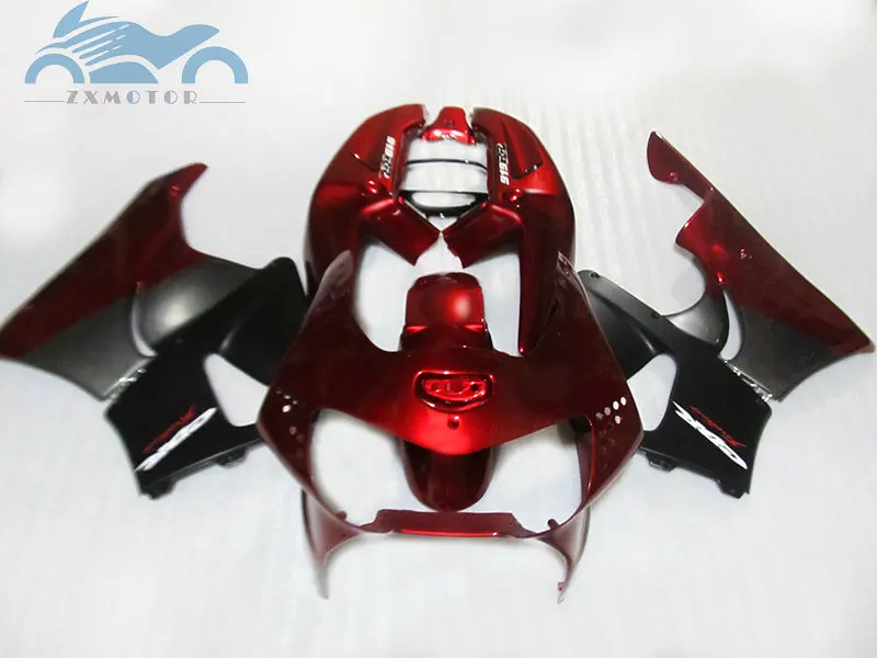 Изготовленный На Заказ мотор из ABS комплект обтекателей для HONDA 1998 1999 CBR900RR 919 Обтекатели части CBR 919RR 98 99 CBR919RR красного и черного цвета fireblade