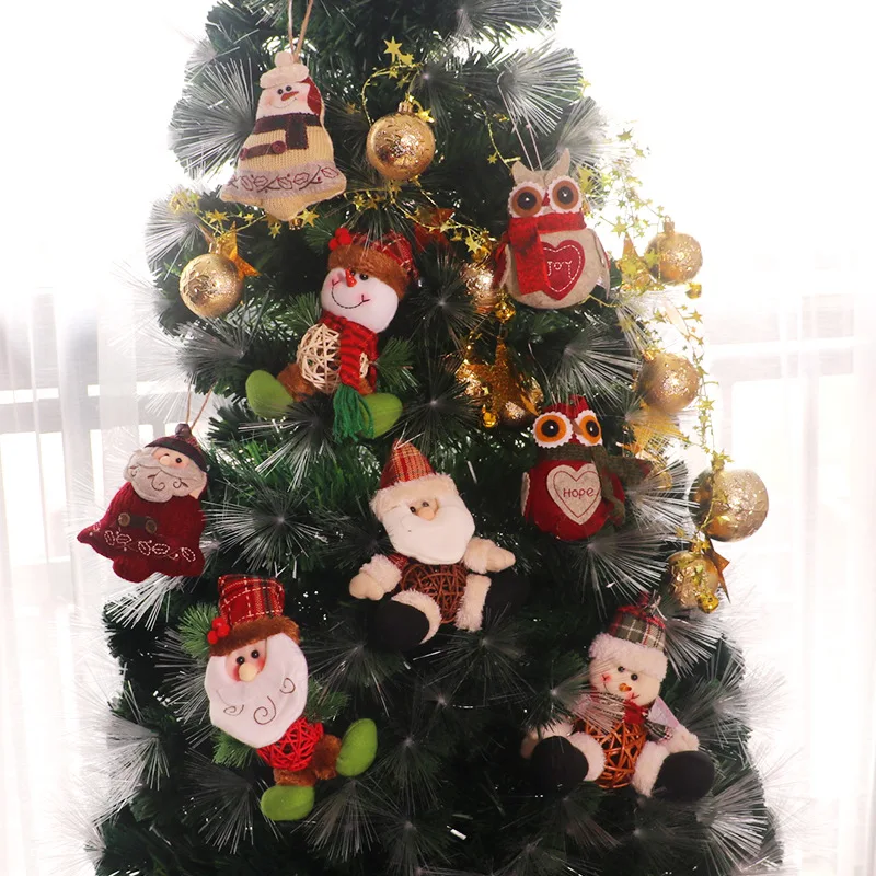 

Christmas gifts Christmas tree ornaments Santa doll decoration ornaments christmas accessories christmas decorations for tree