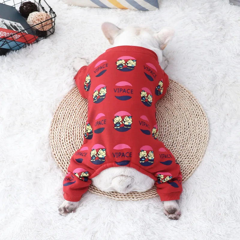 Cute Fleence Hoodie for Small and Medium Dogs