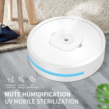 

UV Mobile Sterilization Humidifier Mute Humidification UV Cleaning One-click Operation 2.8W 3.7V Humidifier for Home Office