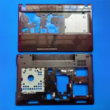 Для lenovo G580 G585 Нижняя крышка и Упор для рук верхний чехол с HDMI портом чертежная скамейка AP0N2000100/AP0N2000G00