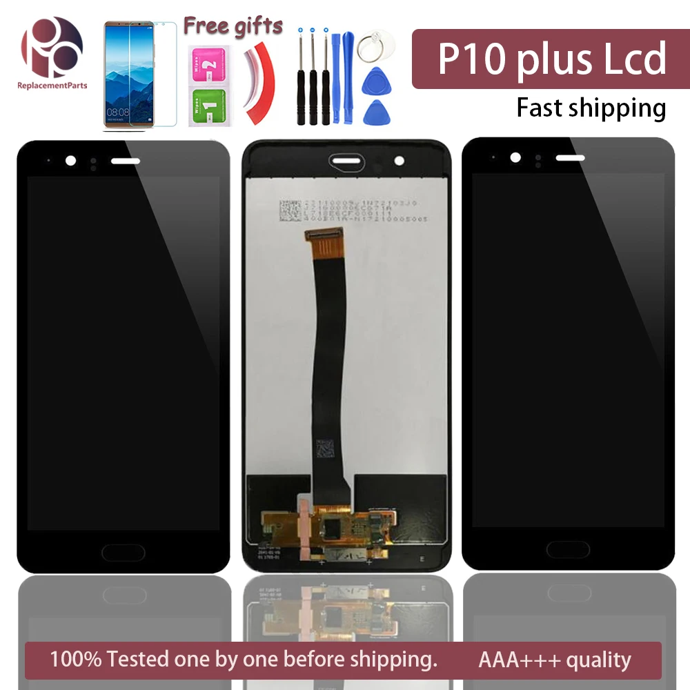 

5.5'' inch LCD Display For Huawei P10 Plus Touch Screen Digitizer Assembly VKY-L09 VKY-L29 VKY-AL00 Repair Part