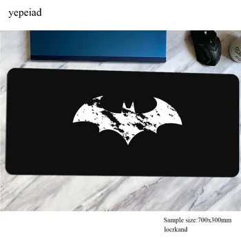 

batman mousepad Fashion 900x400x4mm Computer mouse mat gamer gamepad pc HD pattern gaming mousemat desk pad office padmouse
