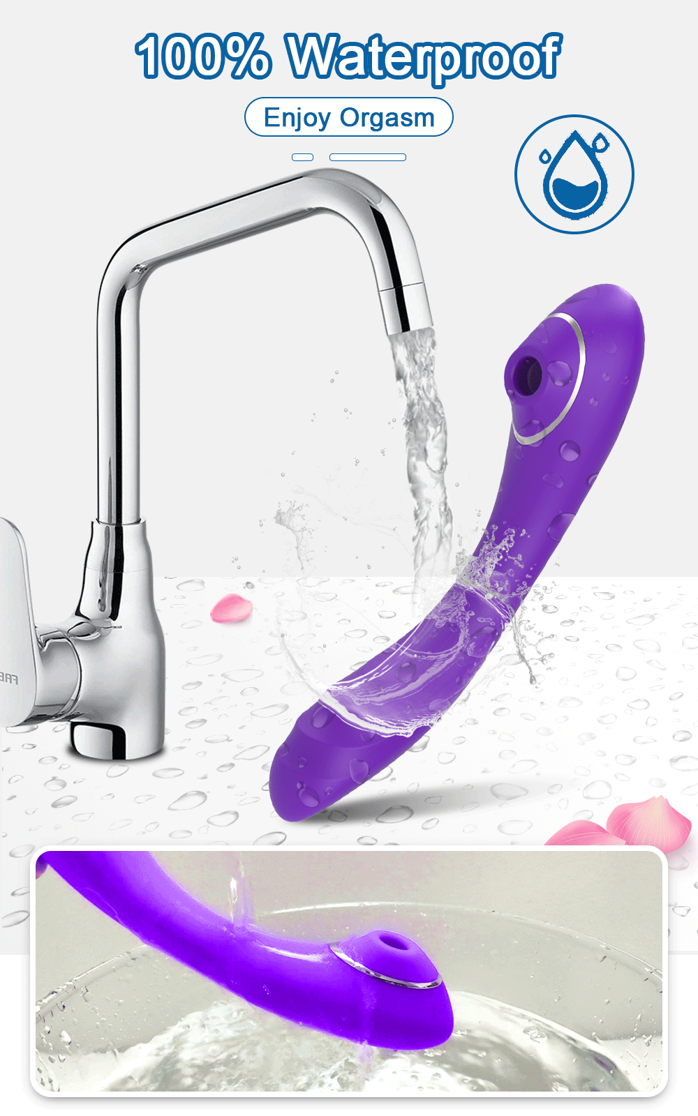 Vibratore clitorideo e stimolatore punto g potente per donna_voghion.com