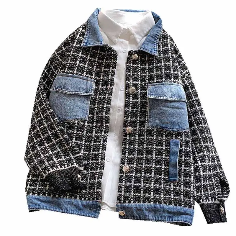2020 new versatile Korean personalized Denim Wear