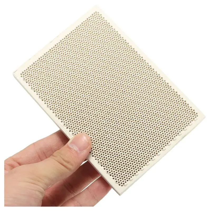 Ceramic Honeycomb Soldering Board Heating For Gas Stove Head 135x95x13mm New