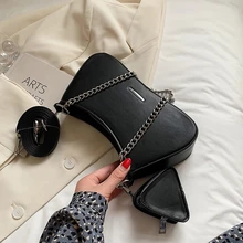 

New Crossbody Messenger Bags For Women 2021 Luxury Designer Small Solid Shoulder Bag Purses Travel Handbags Trends