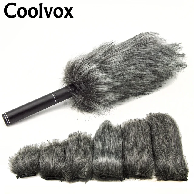 US $3.39 Windproof Sweater For Interview Microphone Camera Outdoor Film and Television Shooting Mic Fur Wind