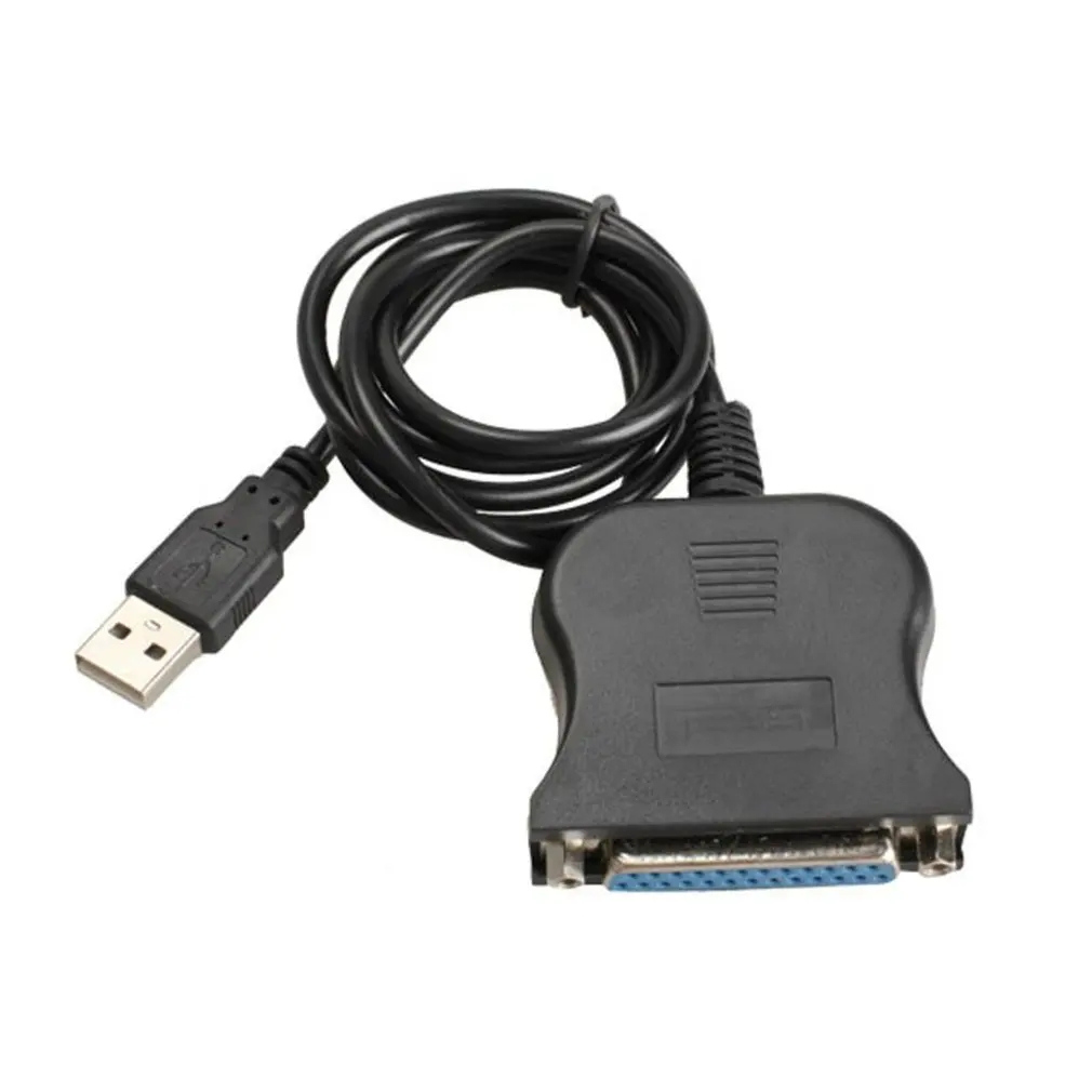 USB 2,0 для IEEE-1284 25 параллельного разъем адаптера Шнур кабель с USB Plug-and-Play интерфейс