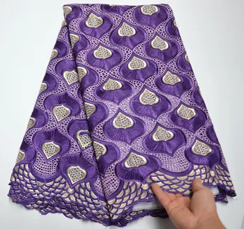 

2020 High Quality Swiss Voile Lace Fabric In Switzerland Latest Luxury African French Net Lace Fabric Voile Cotton Lace Fabric