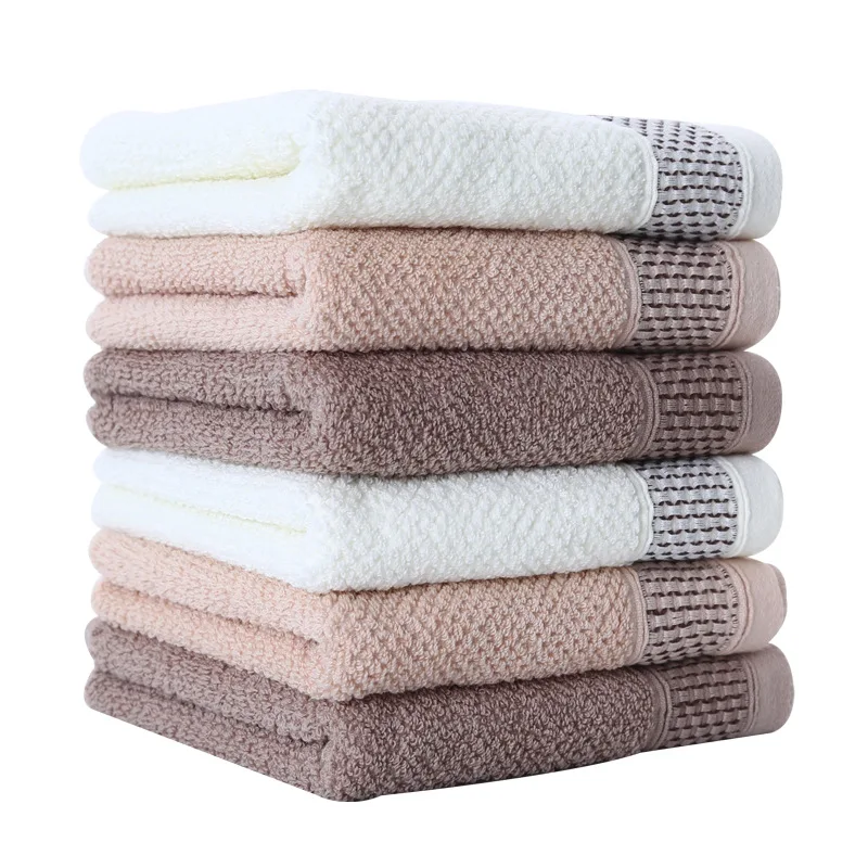

100% Cotton Towel Face Wash Hand Towel Domestic Cotton Material Soft and Comfortable Protect Your Skin 35cm * 74cm