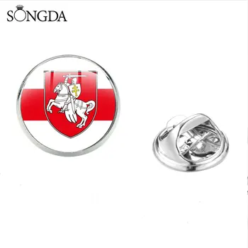 

Republic Of Belarus Brooches Pin Symbol Art Photo Glasses Cartoon Collar Badge Brooch Decorative Jewelry For Military Fans Gifts