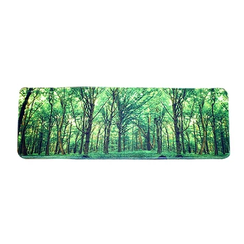 

Forest Beach Flannel Carpet Bathroom Bathtub Non-slip Mat Kitchen Living Room Rugs Pad Non-slip Bathtub Carpet Bathtub Bath Mat