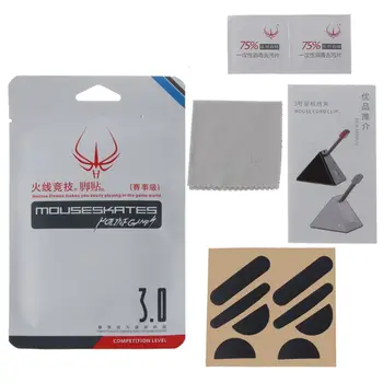

2Sets Original Hotline Games Competition Level Mouse Feet Mouse Skates Gildes for Logitech MX Master 3 Mouse 0.8mm Thickness