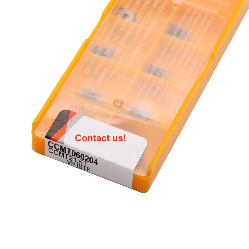 10 шт. CCMT060204 CCMT09T308 CCMT 120404 VP15TF карбидные вставки высокого качества токарные расточные стержни режущая пластина токарный инструмент