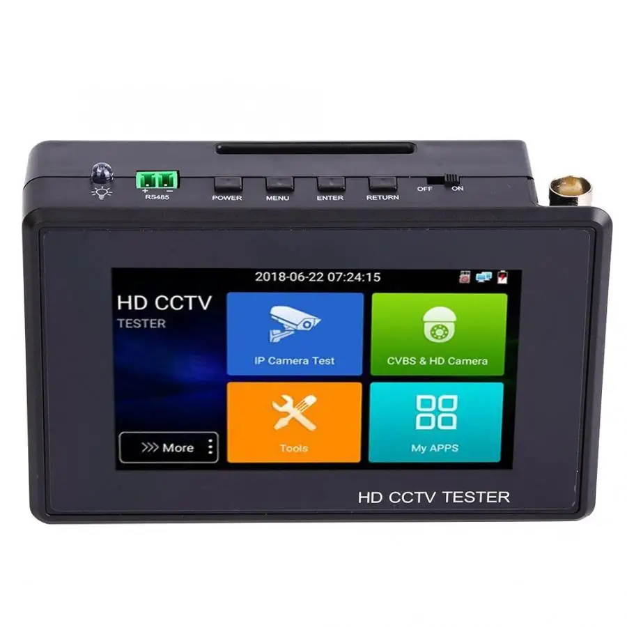 4 дюйма ips Сенсорный экран IPC1800ADHplus IP Камера тестер видеонаблюдения тестер TVI CVI AHD CCTV тестер 100 V-240 V