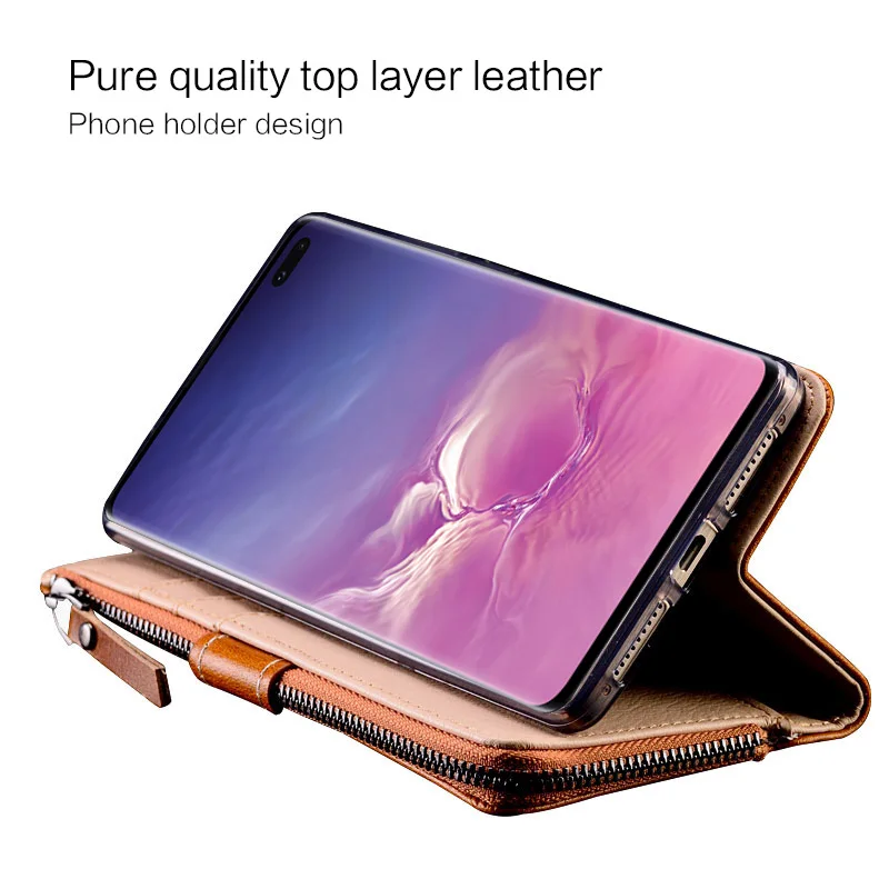 Skup Etui z klapką do Samsung S6 S7 krawędzi S8 S9 S10 Plus A20 A30 A50 A70 portfel torba telefon dla uwaga 8 9 10 A5 A7 A8 2018 J5 J7 2017 kiesy