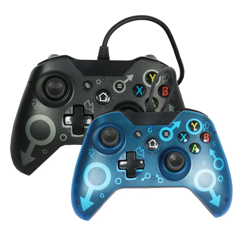 Проводной USB джойстик для XBOX One игровой с вибрацией и управлением 7 8 10|Геймпады| |