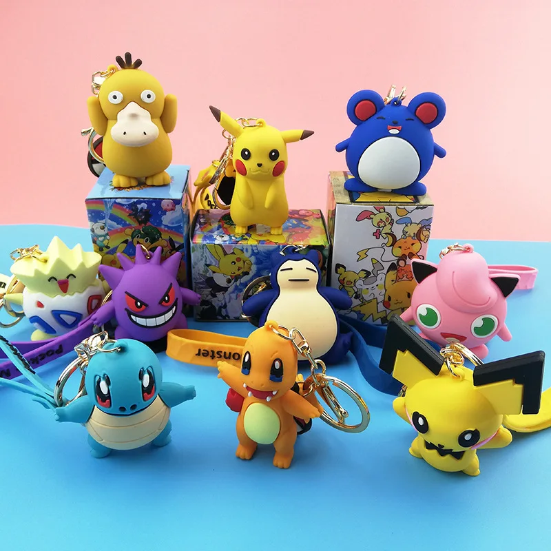 Takara tomy Pokemon DIY брелок Пикачу экшн фигурка серии Elf детская игрушка рождественские