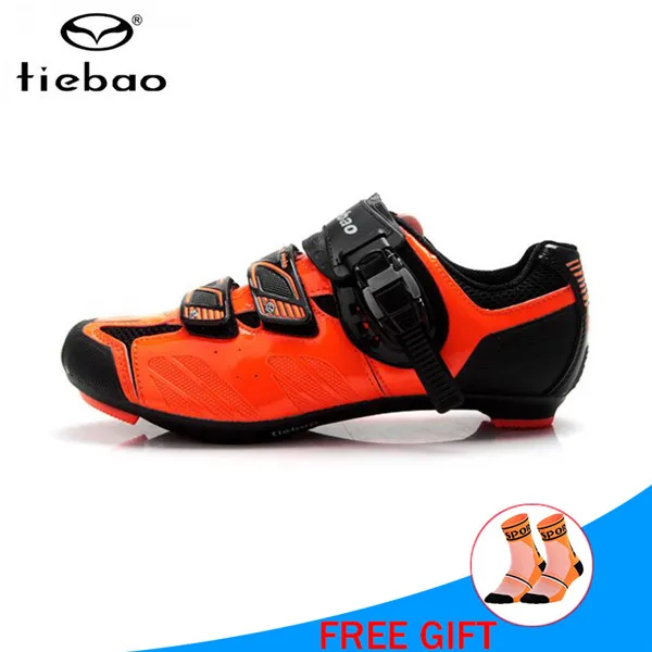 TIEBAO/Обувь для гоночного велосипеда; zapatillas hombre zapatillas bicicleta; дорожная обувь; sapatilha ciclismo; кроссовки для велоспорта - Цвет: 1407 red