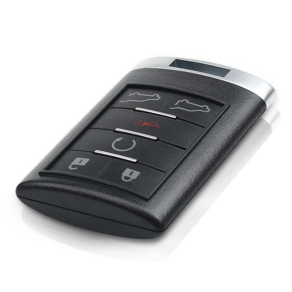 Dandkey 6 кнопок умный дистанционный ключ-брелок от машины для Cadillac Escalade ESV EXT 2007- OUC6000066 315MHz входной ключ без лезвия