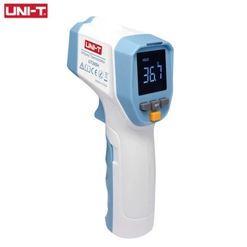 

UNI-T Digital Non Contact Infrared Thermometer Gun 32-42.9℃ Temperature Measurement LED Alarm