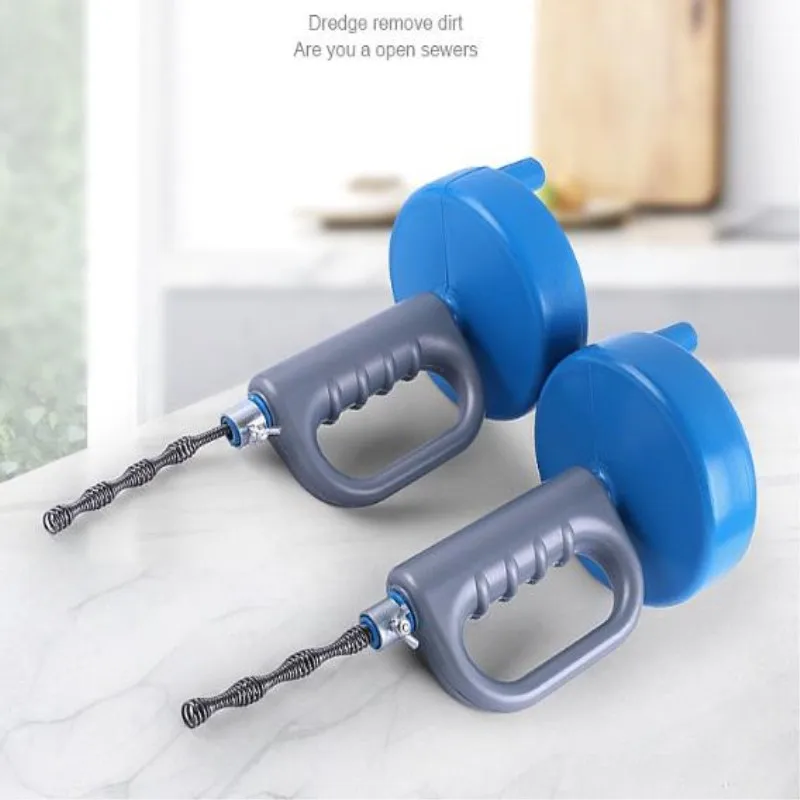 

Kitchen Toilet Sewer Blockage Hand Tool Pipe Dredger Drains Sink cleaner fontanero chapucero deboucheur evier