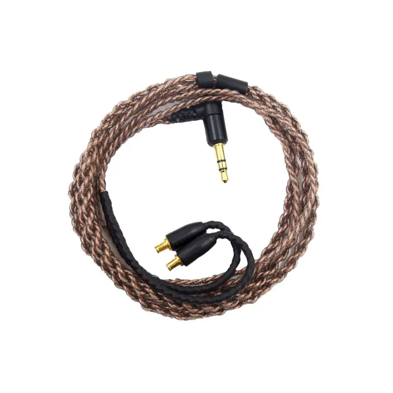 A2DC Connector Copper Cable Cord for ATH LS50 E40 E70 CKR100 CKS1100 Headphones
