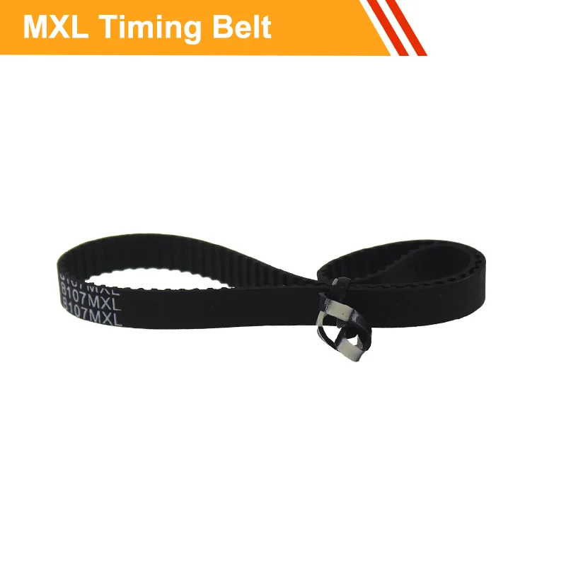 

MXL Type Closed Loop Rubber Drive Belt Length 83/84/85/89/90/91MXL Tooth Belt 6/10mm Width Rubber Gear Belt for MXL Pulley