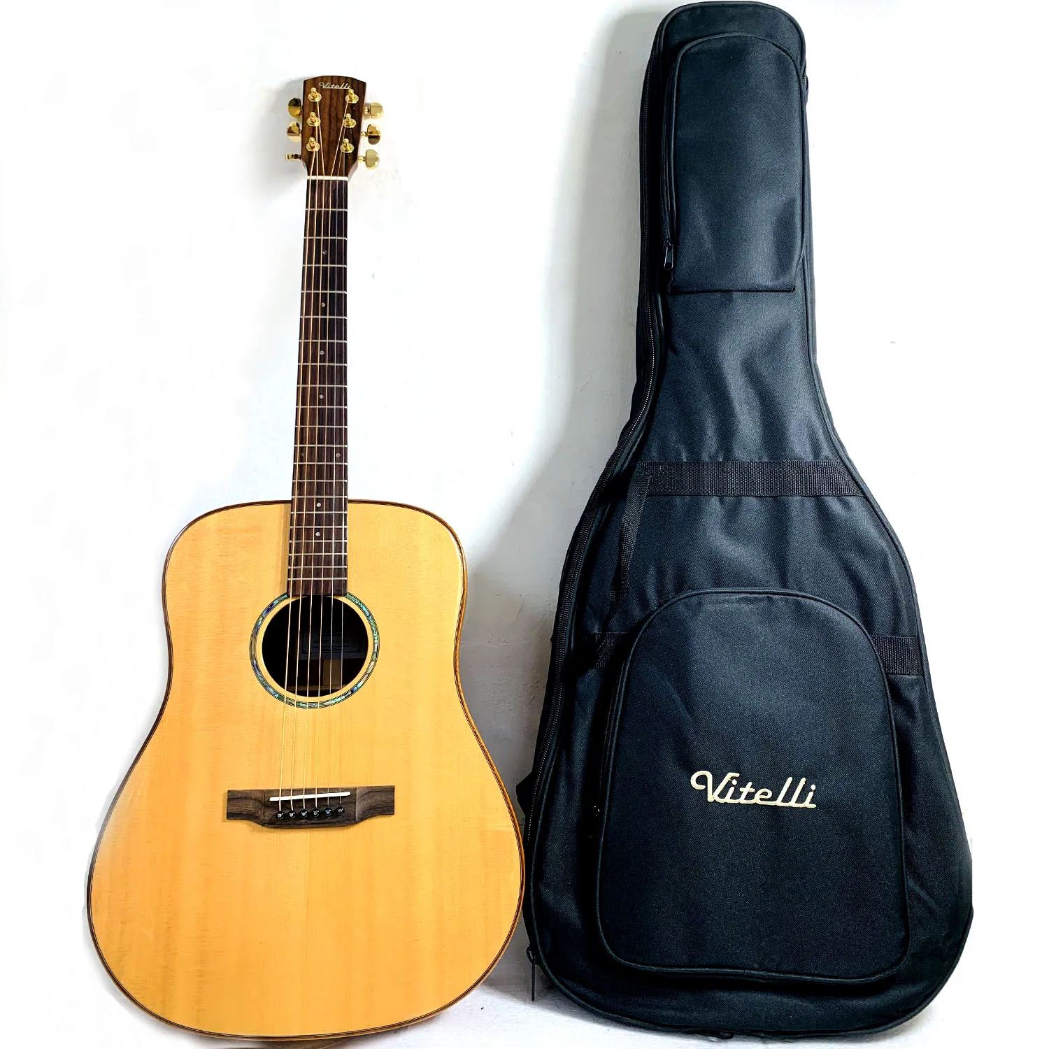 Musoo Акустическая гитара Dreadnought с Gigbag