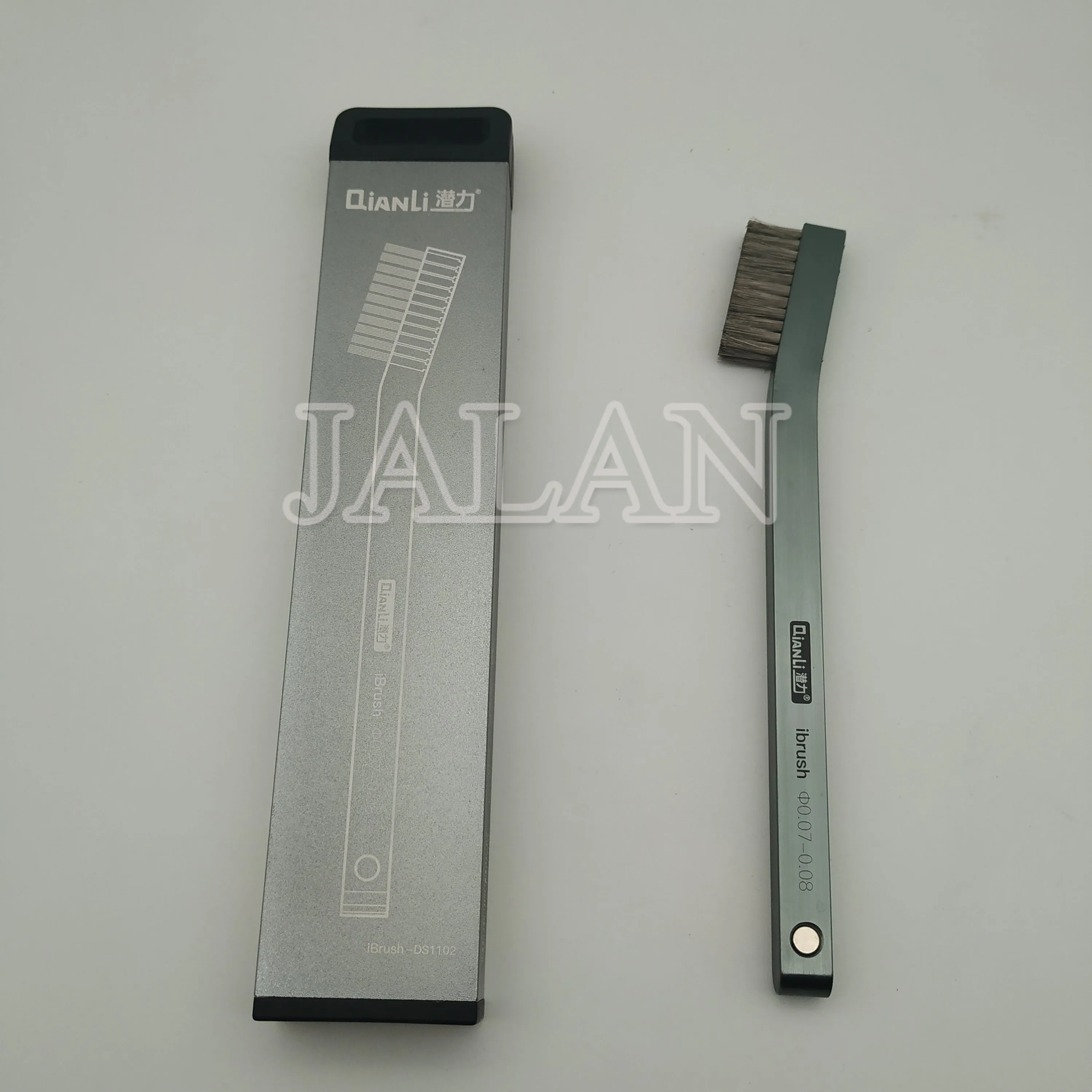 Cepillo de acero meticuloso Qianli iBrush DS1102 para iPhone A8 A9 A10 A11 CPU NAND HDD IC Herramie