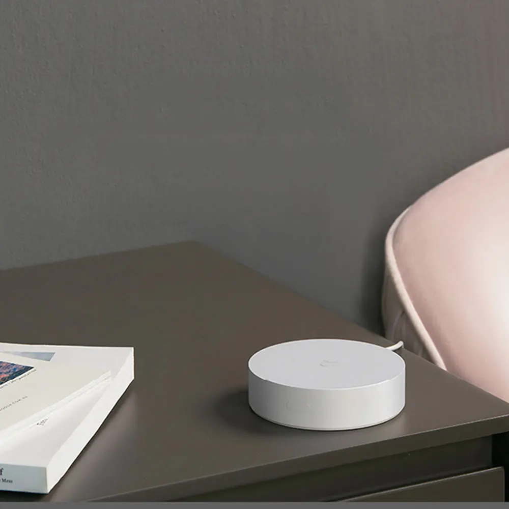 Шлюз Xiaomi Smart Home Mijia многорежимный сетевой хаб 3 ZigBee Wi Fi Bluetooth работает с приложением