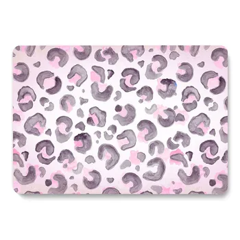 

Pink Leopard Pattern Laptop Case For MacBook Retina Air 11 12 13.3 New Pro 15.4 16 inch Cover shell
