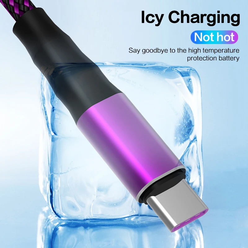 Smart power Off 5A usb type C кабель для huawei P20 Lite Honor 10 9 Pro 3 1 шнур быстрой зарядки и передачи
