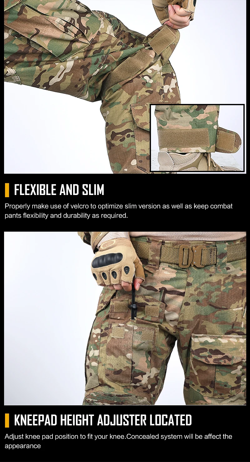 IDOGEAR Gen3 боевые брюки с наколенниками страйкбол тактические брюки Мультикам CP охотничьи камуфляжные брюки Ghillie Мультикам черные