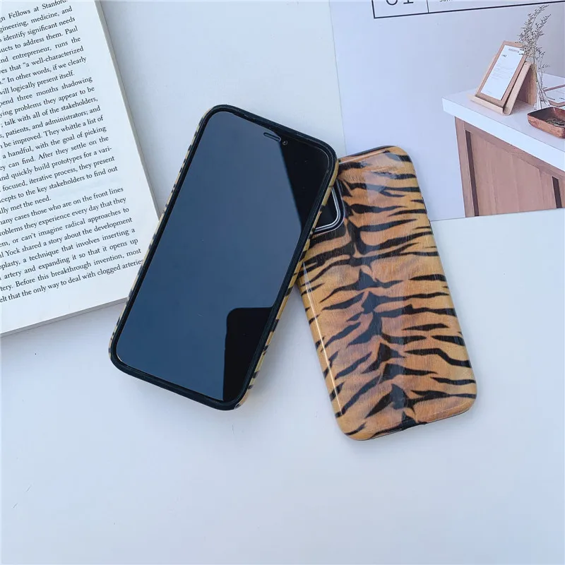Модный Уникальный Высококачественный чехол для мобильного телефона с изображением тигра для iphone 11 pro max xs max xr xs x 7 8 plus