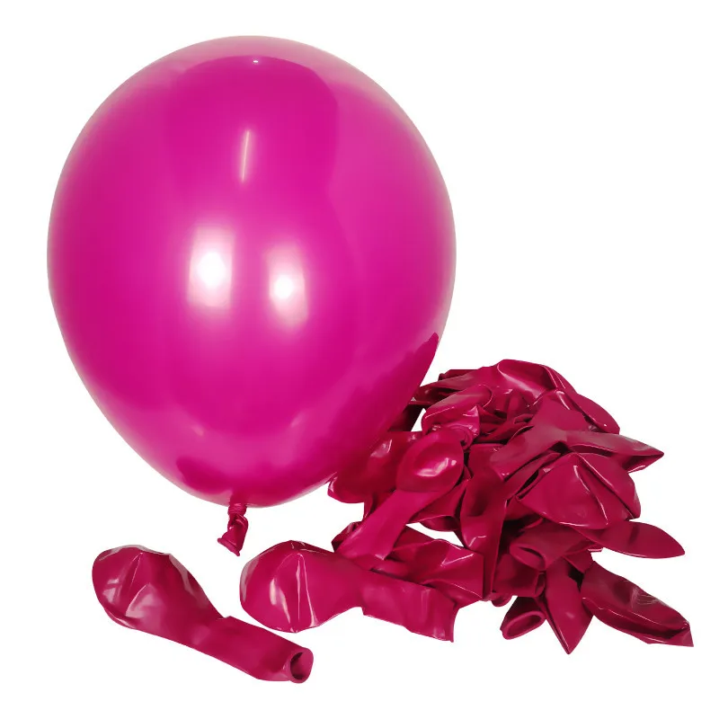 30 шт. 2,3 г цвета: розовый, белый 2,8g прозрачные воздушные шары латексный гелиевый Happy День рождения наборы; детский душ свадебные туфли с украшением шарики - Цвет: rose pink